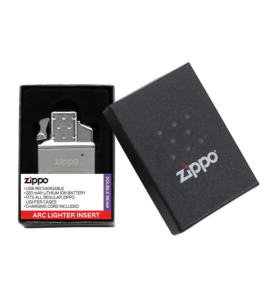 Bricheta Zippo Insert Arc Lighter USB cu cutie